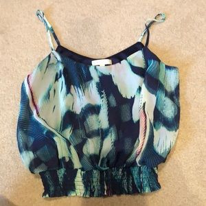 Adjustable spaghetti strap blouse